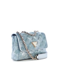 GUESS GIULLY 2 DENIM Geantă de umăr / geantă crossbody denim metalic - Genți femei - 2