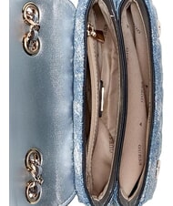 GUESS GIULLY 2 DENIM Geantă de umăr / geantă crossbody denim metalic - Genți femei - 4