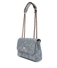 GUESS GIULLY 2 DENIM Geantă de umăr / geantă crossbody denim metalic - Genți femei - 3