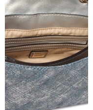 GUESS GIULLY 2 DENIM Geantă de umăr / geantă crossbody denim metalic - Genți femei - 5