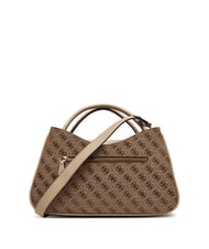 GUESS EMELIE LOGO2 Geantă de m&acirc;nă, cu curea de umăr LOGO LAPTE - Genți femei - 3