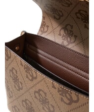 GUESS MERIDIAN 2 Geantă de umăr LOGO LAPTE - Genți femei - 3