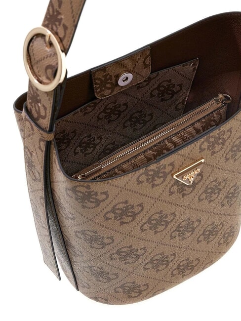 MERIDIAN 2 Geantă de umăr tip buzunar, cu poșetă tip clutch LOGO LAPTE - Genți femei