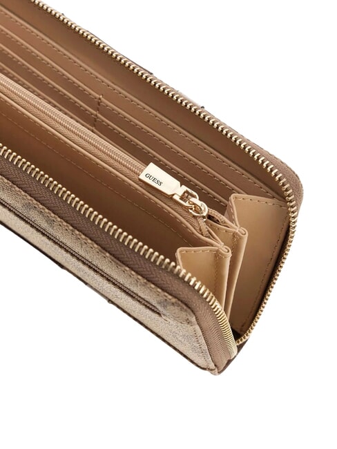 LAUREL 2 Portofel cu brățară logo latte / maro - Portofele femei