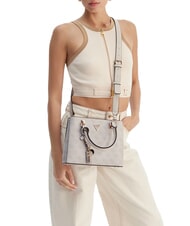 GUESS NOELLE 2 Geantă de m&acirc;nă, cu curea de umăr sigla osului - Genți femei - 5