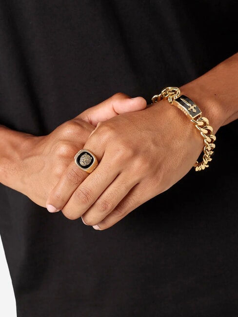 SOUTH ALAMEDA Brățară din aur galben/neagră aur galben/negru - Brățări