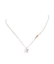 GUESS CHRYSALIS Colier, pandantiv cu cristale, motiv fluture SILVER - Lănțișoare - 3