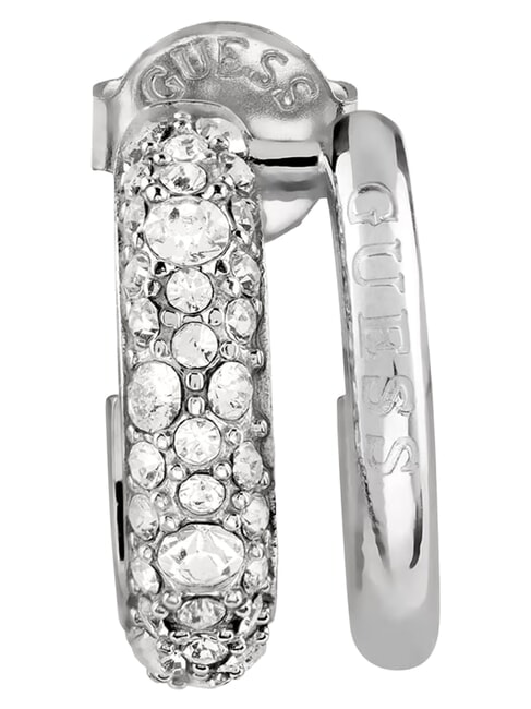 FABULOUS ME Cercei, model cu două cercuri SILVER - Cercei