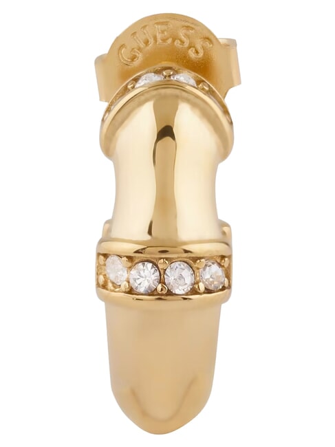 BAMBOO Cercei din aur galben, model rotund aur galben - Cercei