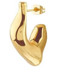 GUESS BERBERA Cercei, model rotunjit super ușor aur galben - Cercei - 3