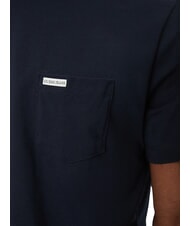 GUESS JEANS REGULAR LOGO Tricou din bumbac ocean &icirc;ndrăzneț - tricou - 3