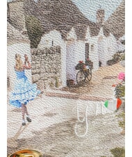 YNOT YESBAG Geantă de umăr mare cu clapă Alice &icirc;n Trulli - Genți femei - 4