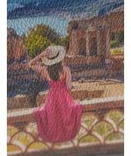 YNOT YESBAG Geantă mică de tip clutch cu curea de umăr Taormina vara - Genți femei - 3