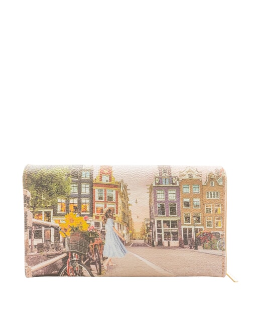 YESBAG Portofel mediu cu clapă Visele Olandeze - Portofele femei