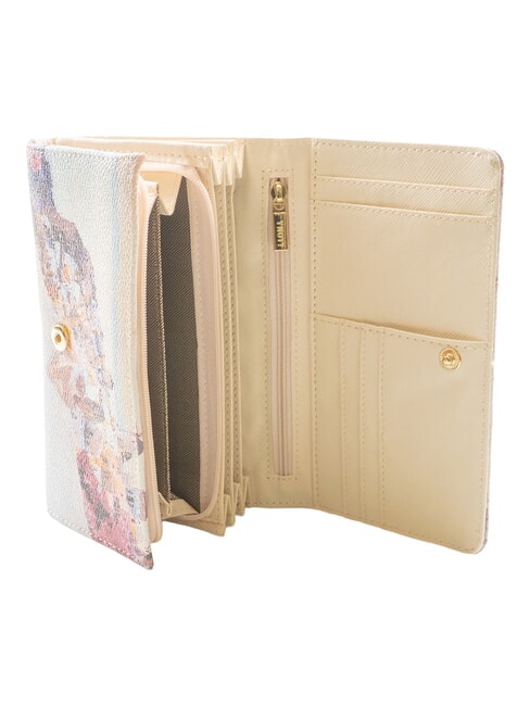 YESBAG Portofel mediu cu clapă Apus de soare &icirc;n Grecia - Portofele femei