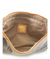 YNOT YESBAG Geantă de umăr cu curea metalică canal &icirc;nflorit - Genți femei - 5