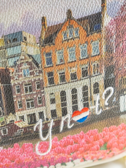 YESBAG Geantă pentru cameră cu buzunar lalele - Genți femei