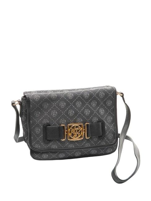 ROMANCE Geantă de umăr BLACK - Genți femei