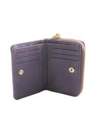 YNOT RIBBON Portofel mic cu fermoar vin - Portofele femei - 2