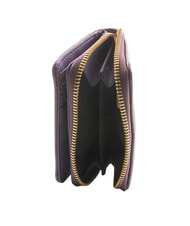 YNOT RIBBON Portofel mic cu fermoar vin - Portofele femei - 4