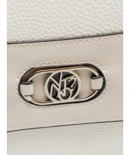 YNOT CINDY Geantă de umăr cu clapă alb - Genți femei - 3