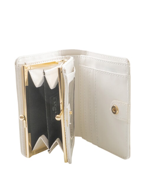 LUCY Portofel compact pentru monede alb - Portofele femei