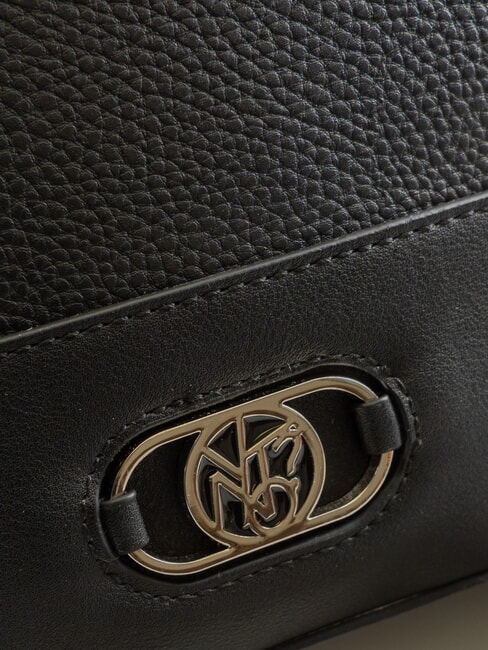 CINDY Geantă de umăr hobo BLACK - Genți femei