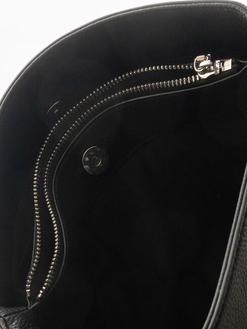 CINDY Geantă de umăr hobo BLACK - Genți femei