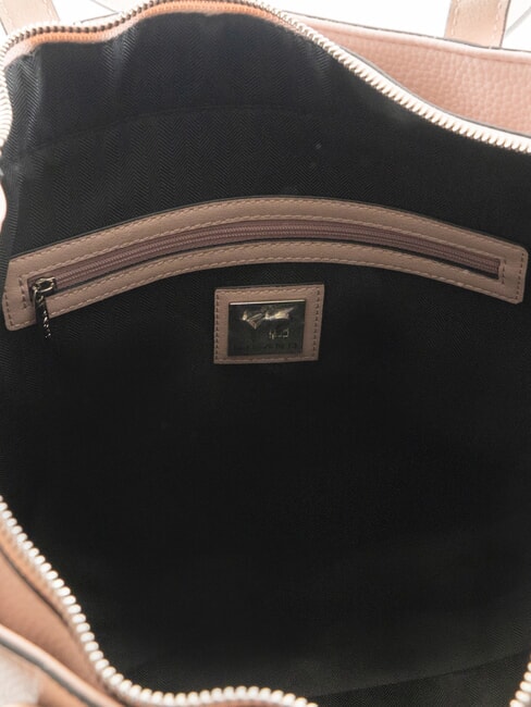 CINDY Geantă de cumpărături de umăr nud - Genți femei