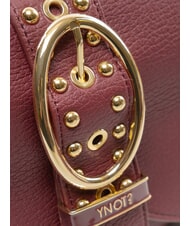 YNOT ROCKER Geantă de umăr cu cataramă vin - Genți femei - 3