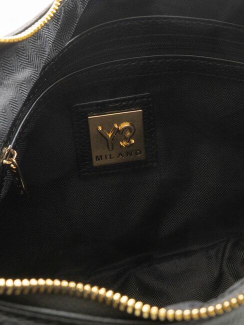 RACHEL Geantă hobo cu curea de umăr BLACK - Genți femei