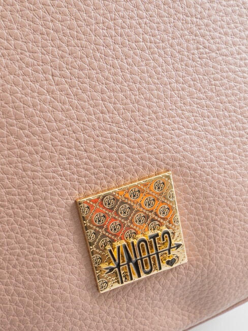 RACHEL Geantă mare semilună cu curea de umăr roșeală - Genți femei