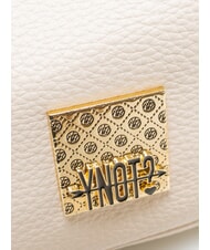 YNOT RACHEL Geantă de umăr cu inserție de lanț cremă - Genți femei - 4