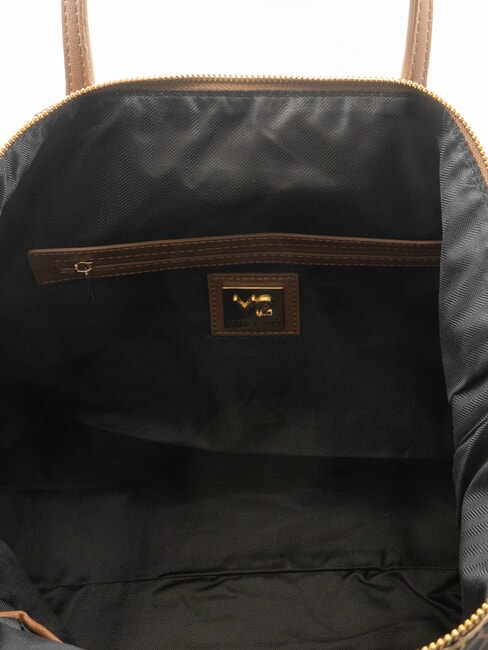 AUDREY Sacoșă mare de cumpărături tutun - Genți femei