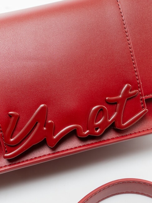 AMBER Geantă de umăr clutch cireașă - Genți femei