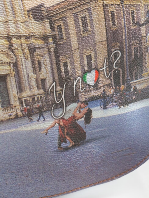 YESBAG Geantă de umăr cu clapă catedrala catania - Genți femei