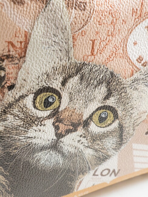 BEST FRIENDS Geantă de umăr hartă a pisicilor - Genți femei