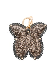 BORBONESE Farfalla Breloc OP / NATURAL / NEGRU - Portchei - 2