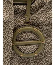 BORBONESE VIS-A-VIS Geantă maxi, cu curea de umăr măslin - Genți femei - 3