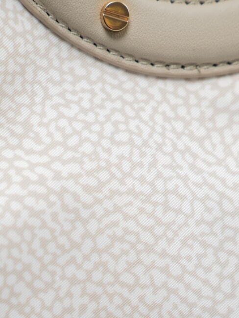 VIS-A-VIS S Geantă de m&acirc;nă, cu curea de umăr bumbac alb - Genți femei