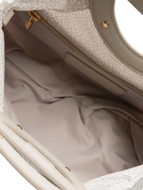 VIS-A-VIS S Geantă de m&acirc;nă, cu curea de umăr bumbac alb - Genți femei