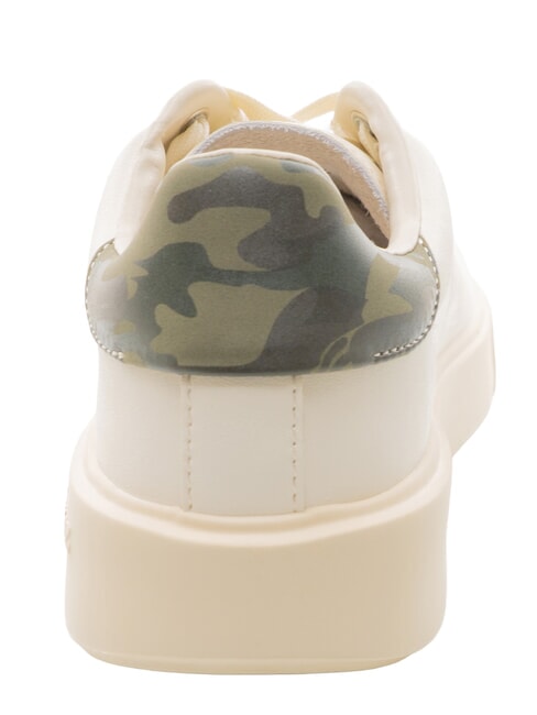 BUCK Adidași alb/militar - Pantofi bărbați
