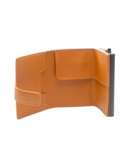 PIQUADRO CORNER SPECIALE GOMMATO Suport automat pentru carduri impermeabil PIELE - Portofele bărbați - 3