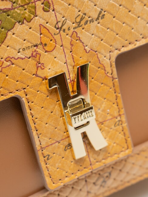 BAY LOCK BAG Geantă de umăr NATURAL - Genți femei