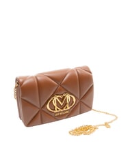LOVE MOSCHINO EMBOSSED Geantă de umăr mini maro - Genți femei - 2