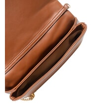 LOVE MOSCHINO EMBOSSED Geantă de umăr mini maro - Genți femei - 5