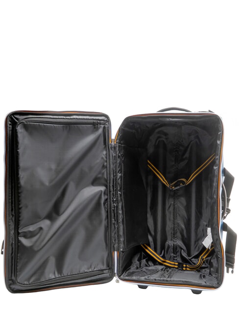 BLOSSAC  Cărucior mediu rezistent la apă insignă albastră-neagră - Trolere semirigide