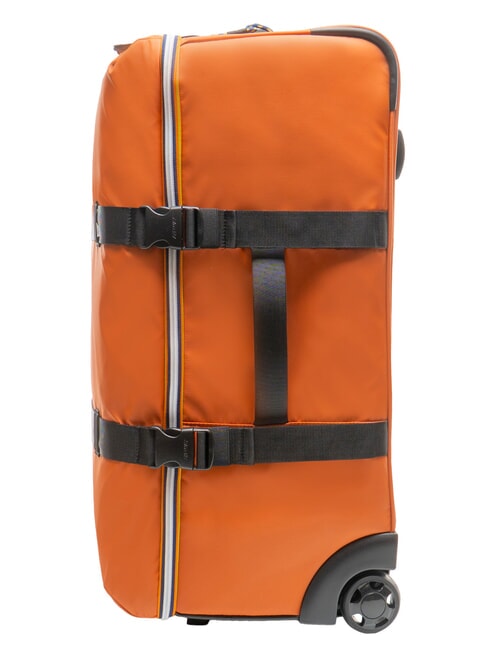 BLOSSAC  Cărucior mediu rezistent la apă portocaliu-maroniu-negru - Trolere semirigide