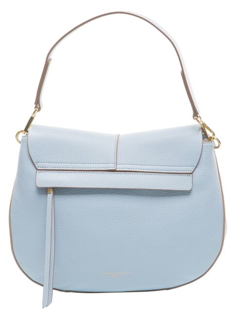 HELENA ROUND Geantă din piele cu curea de umăr oază - Genți femei