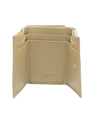 GIANNI CHIARINI WALLETS GRAIN Portofel mic din piele pietrișată salcie - Portofele femei - 2